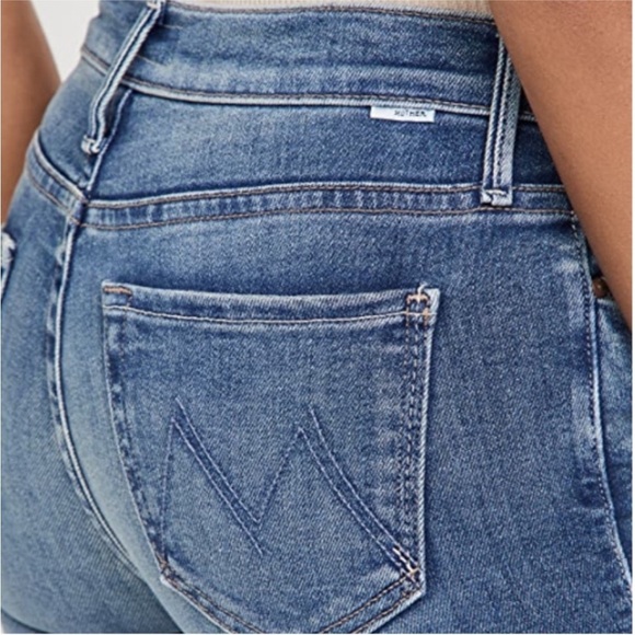 MOTHER The Runaway Step Fray Jeans Night in Havana 29 - Picture 4 of 13